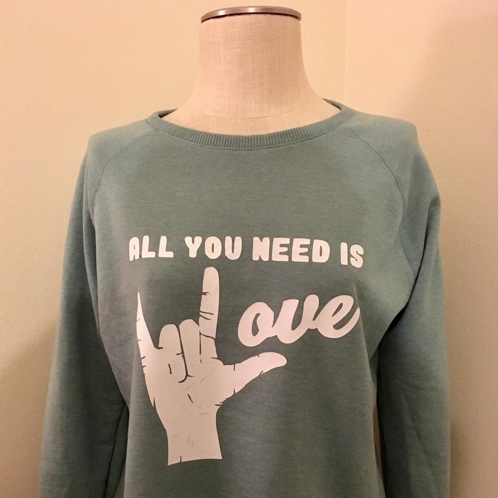 All You Need is Love - Beatles Crewneck Sweatshirt